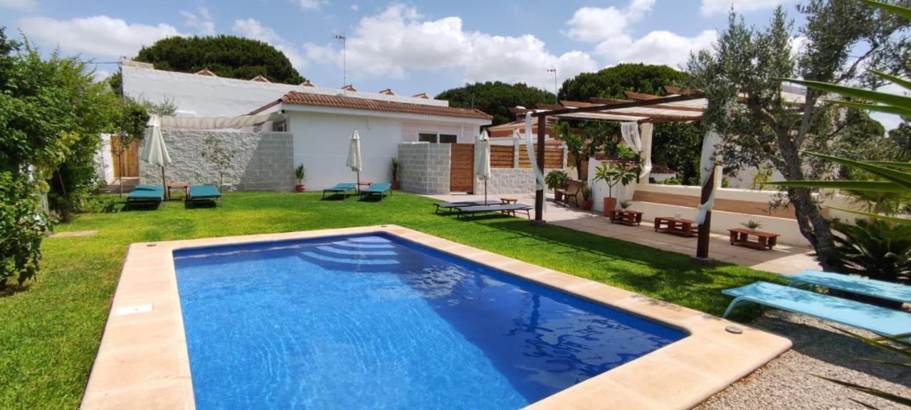 La Calita Escondida - Jacuzzi Y Cocina En Terraza Privada - Piscina Y Parking Gratis Leilighet Chiclana de la Frontera Eksteriør bilde